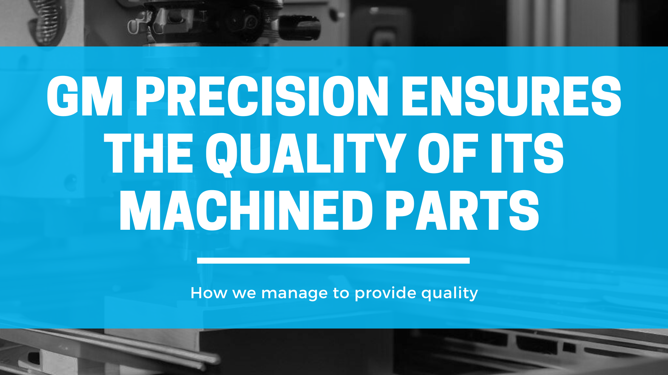 quality of machined parts